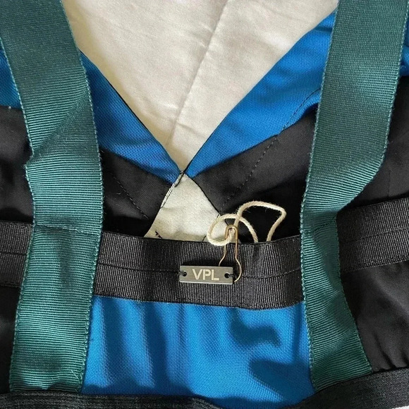 VPL black with azure midi dress - Picture 11 of 13